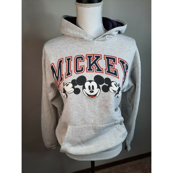 Vtg 90's Disney Designs Mickey Mouse Hoodie S USA - Picture 4 of 12